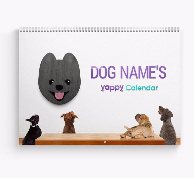 Personalised {dogsName}'s 2024 Calendar